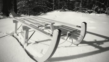 sleds winter snow wooden sled cold 1934695