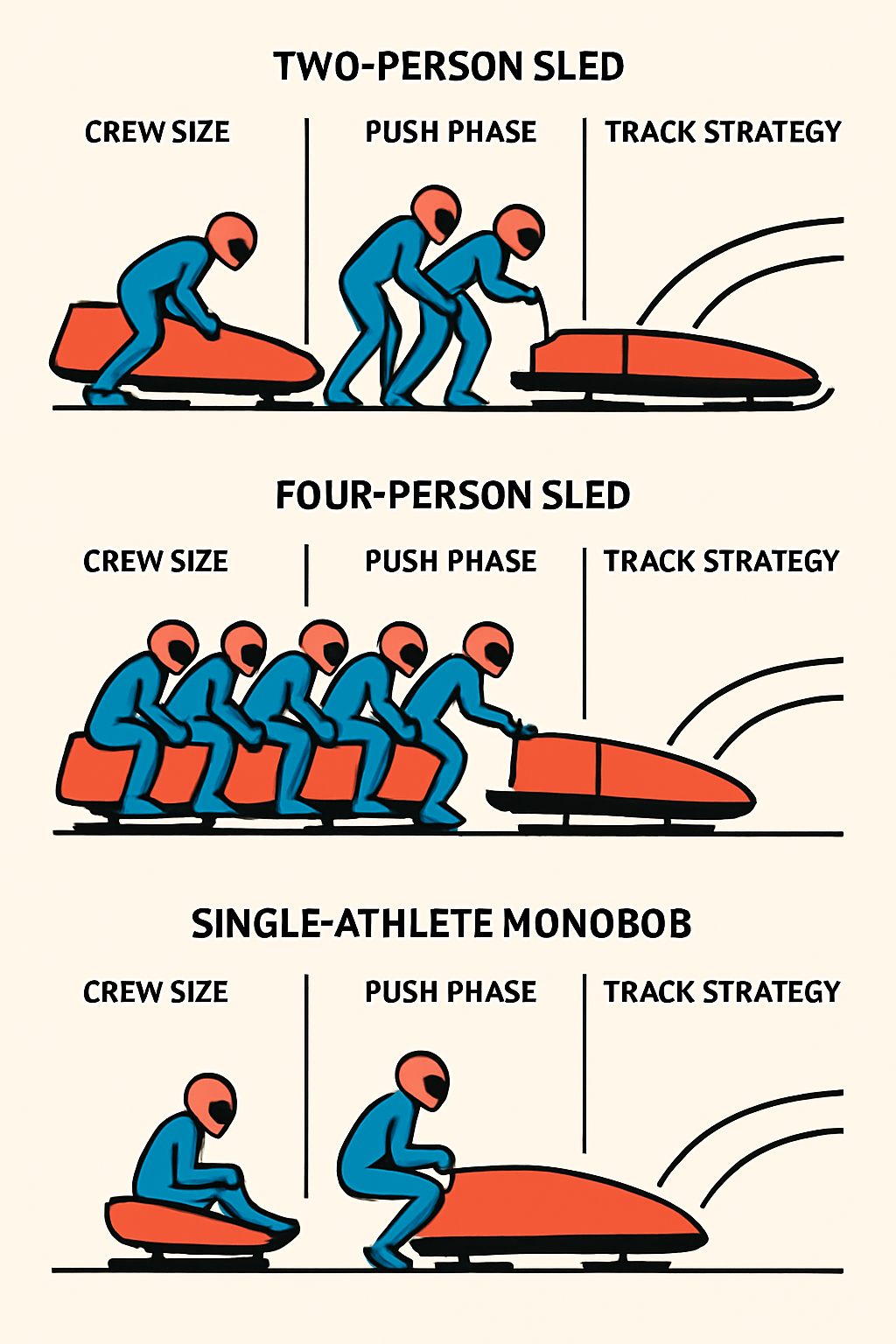 konkurencje bobslejowe
