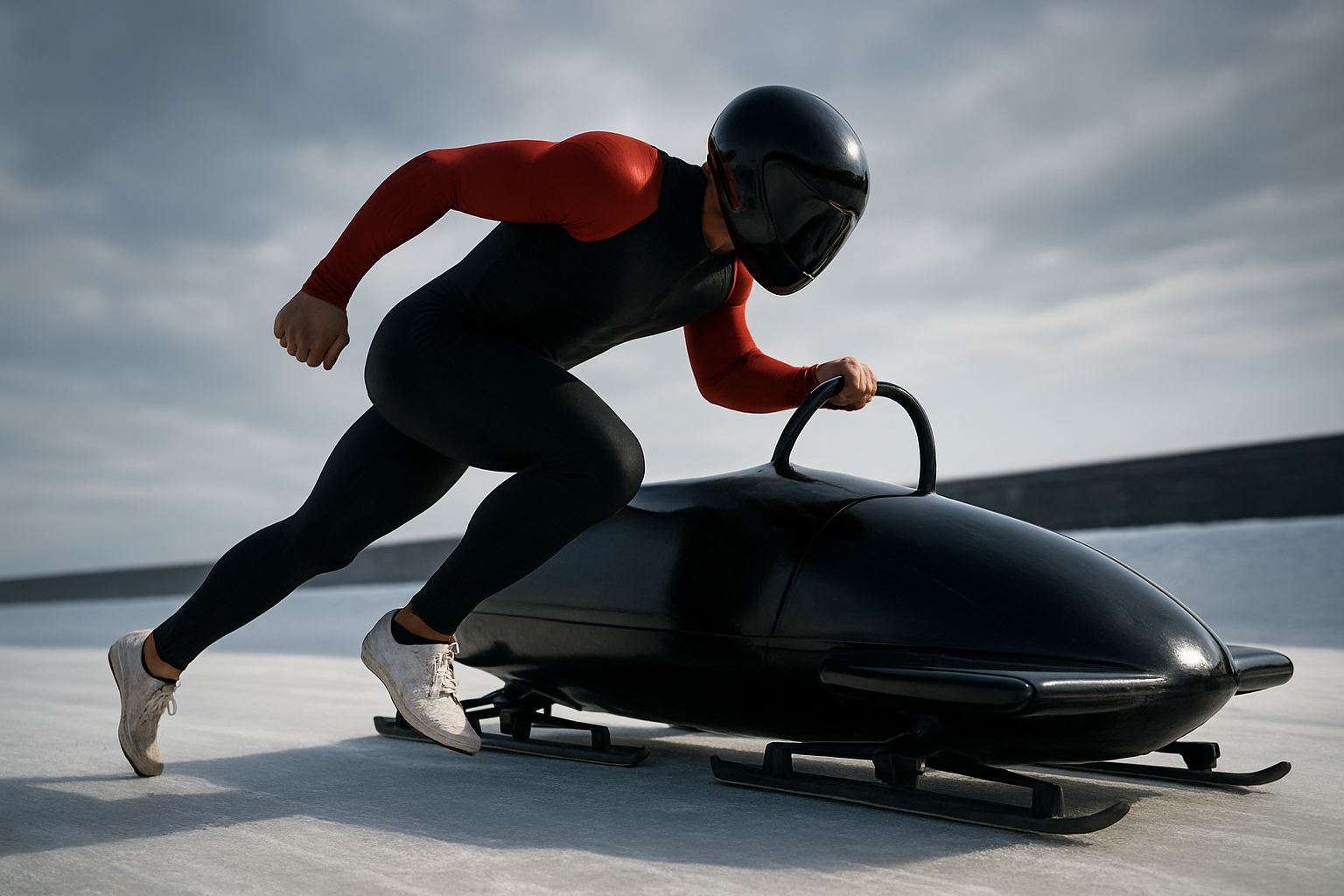 rozpychający bobsleje