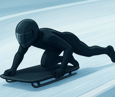 skeleton sport zimowy
