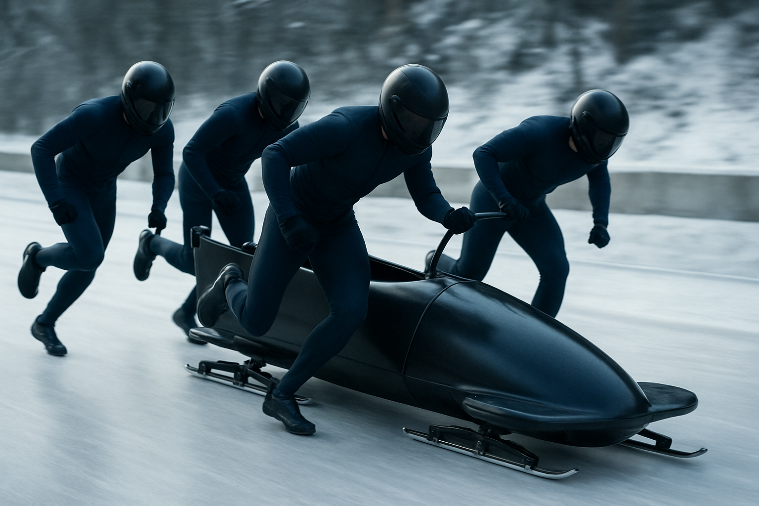 start w bobslejach
